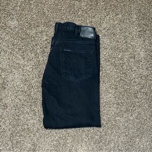 Harley Davidson Black Men’s Motorcycle Biker Denim Straight Leg Jeans Size 38x30